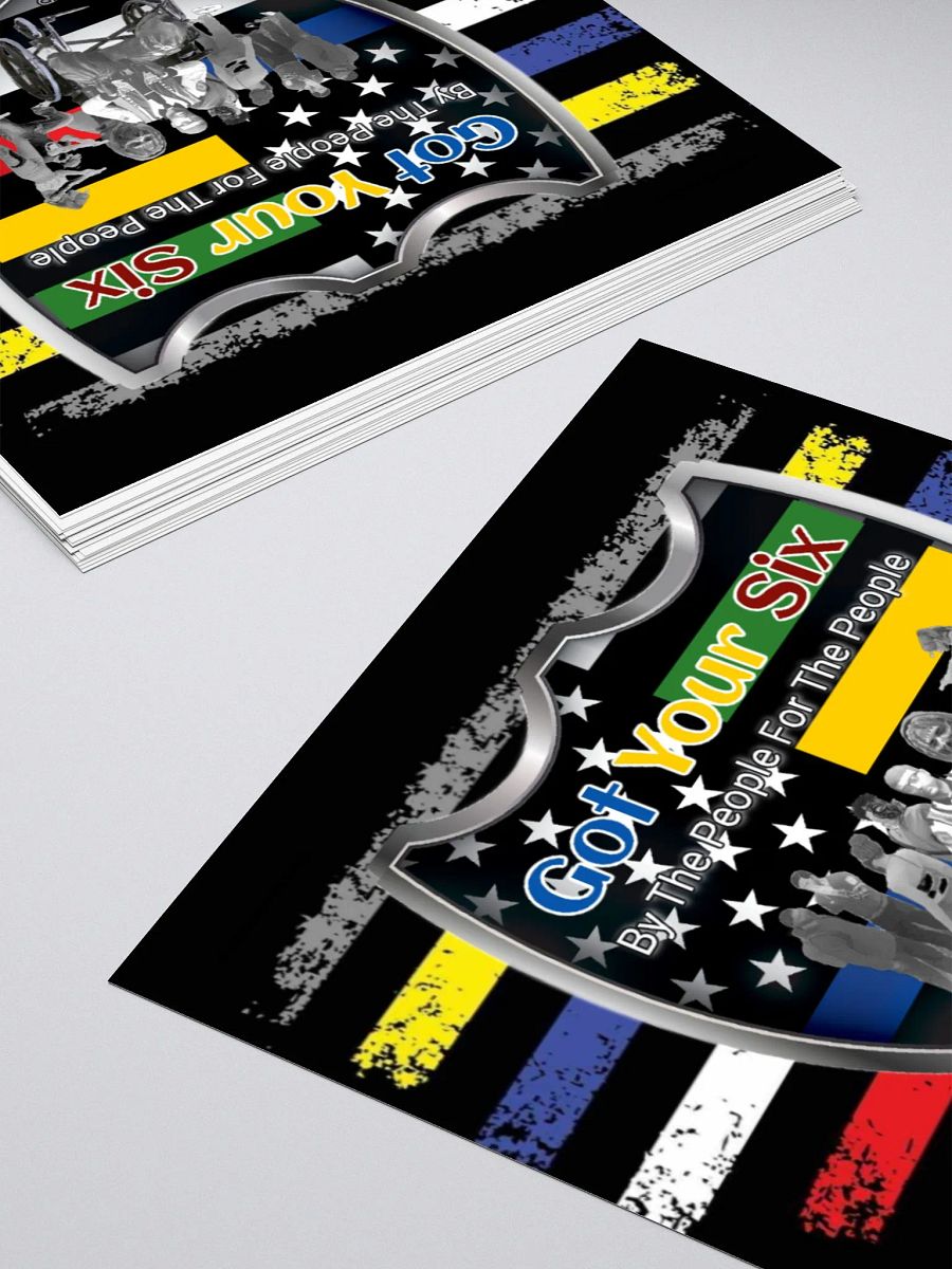 Got Your Six RP Thug Life Kiss Cut Sticker product image (4)