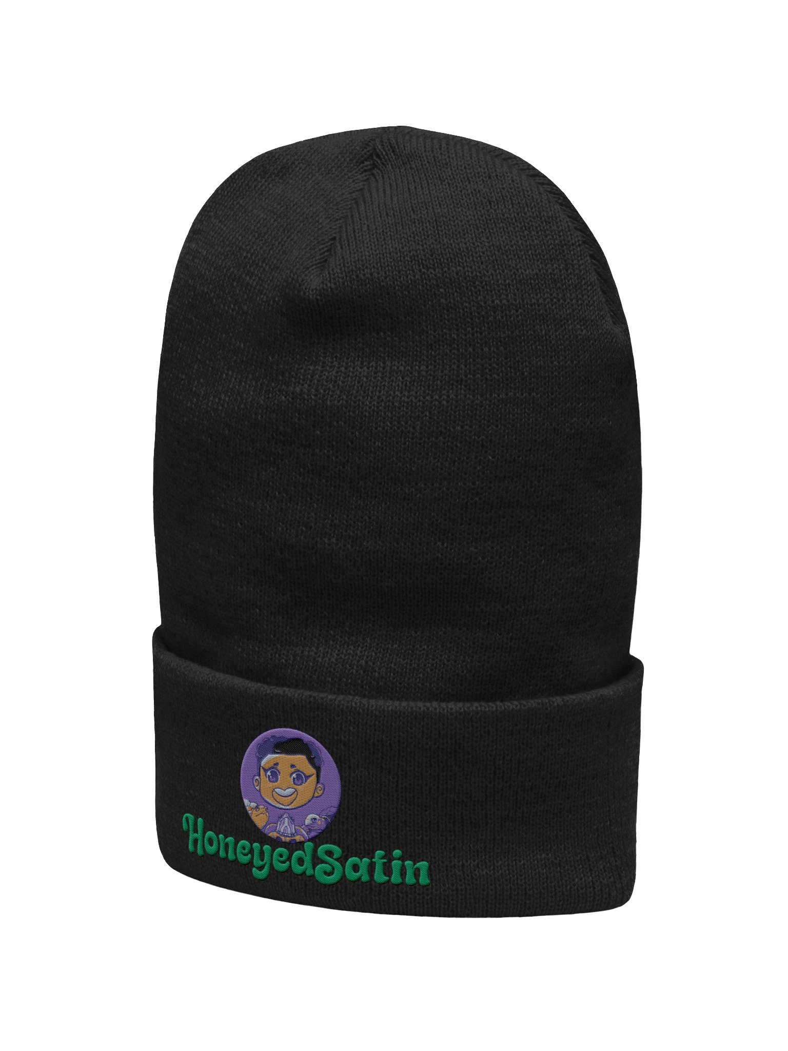 Cheerful HoneyedSatin Cuffed Beanie product image (5)