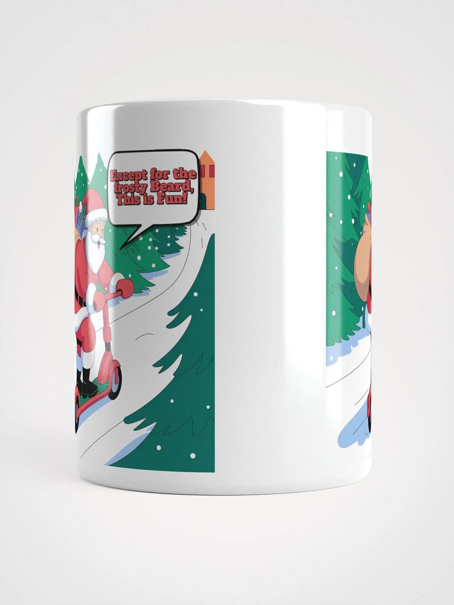 E-Scooter Santa Claus - White Mug product image (14)