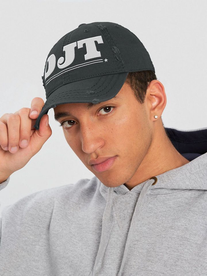 DJT Distressed Dad Hat product image (2)