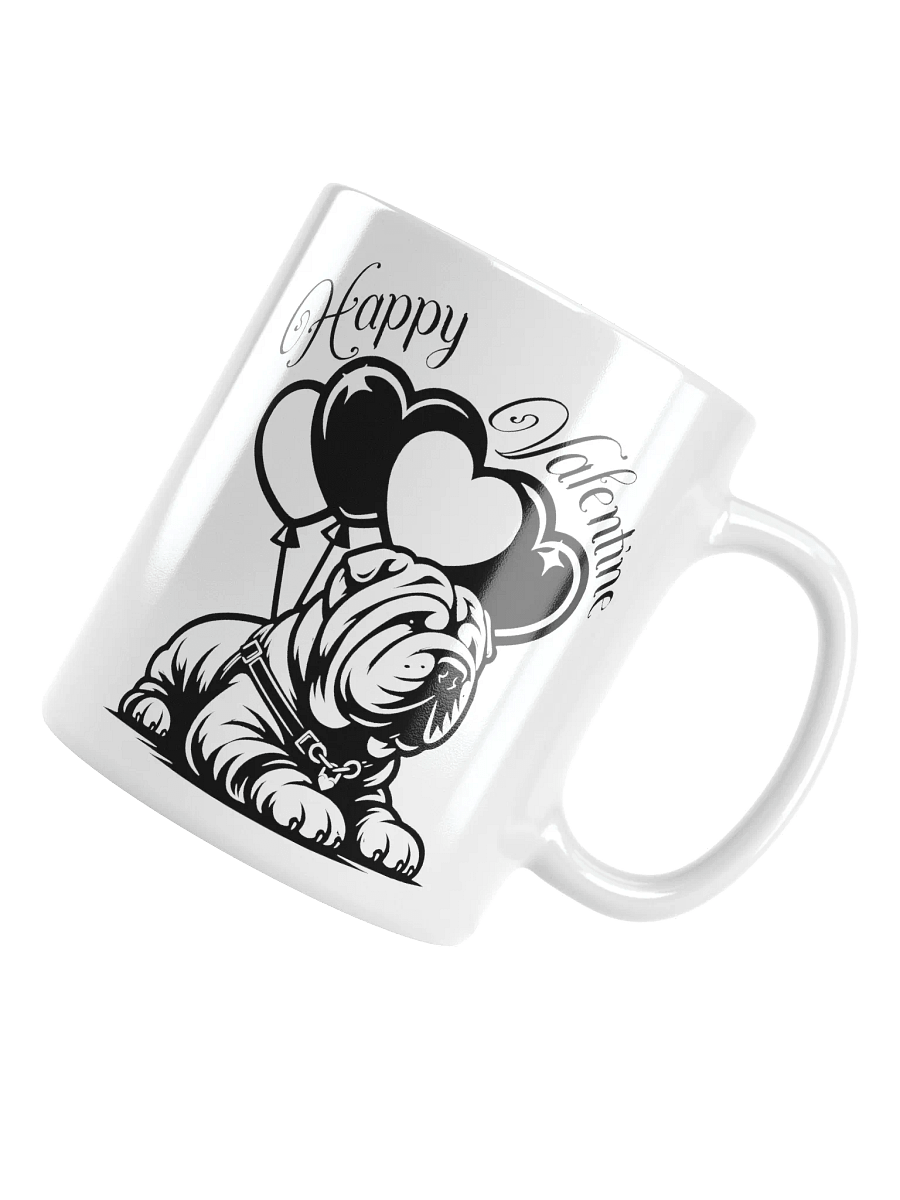 Cute Valentine Shar Pei Mug product image (4)