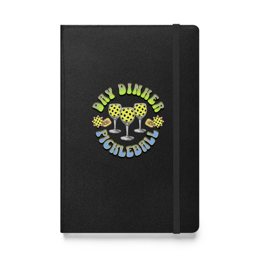 Day Drinker Pickleball Hardcover Notebook product image (1)