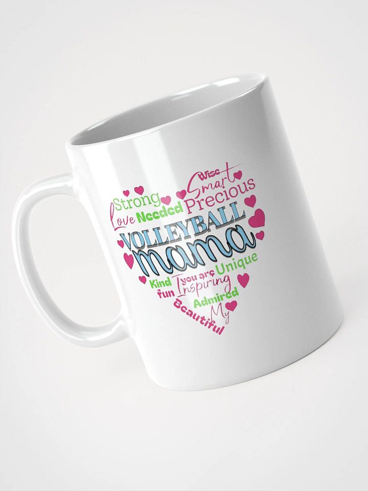 Heart Volleyball Mama Heart Mug product image (2)