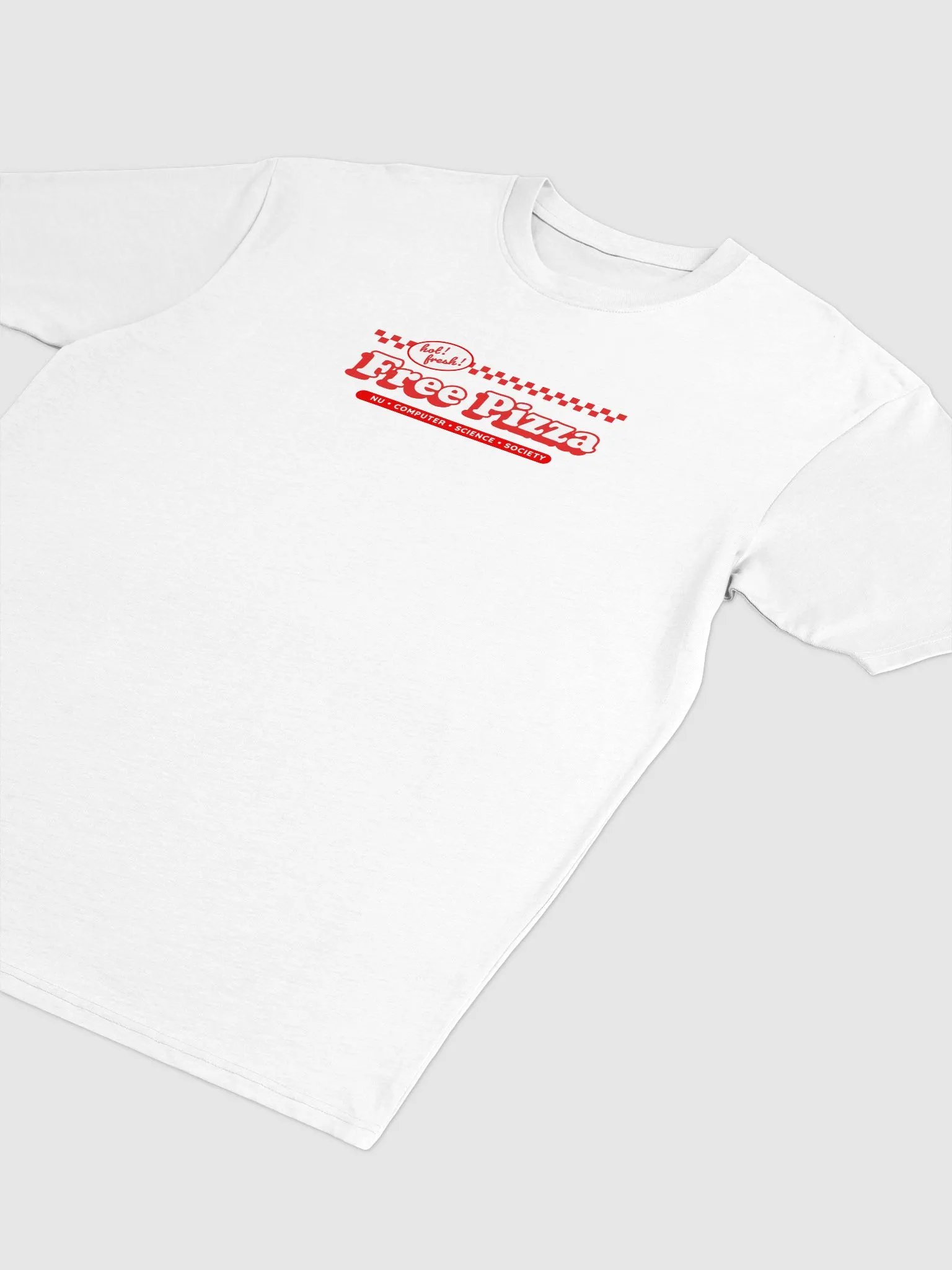 NU Computer Science Society | Free Pizza T-Shirt product image (3)