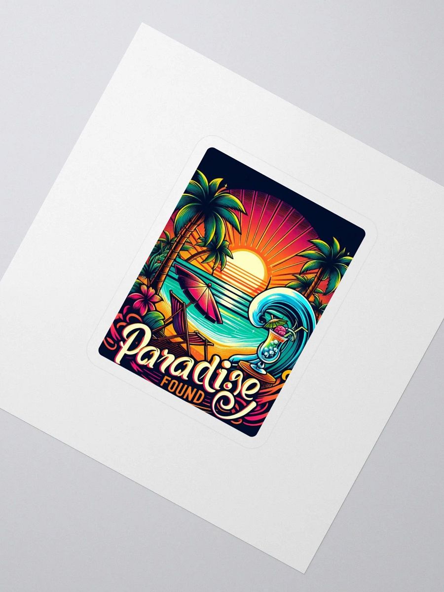 Tropical Paradise Kiss Cut Stickers product image (2)