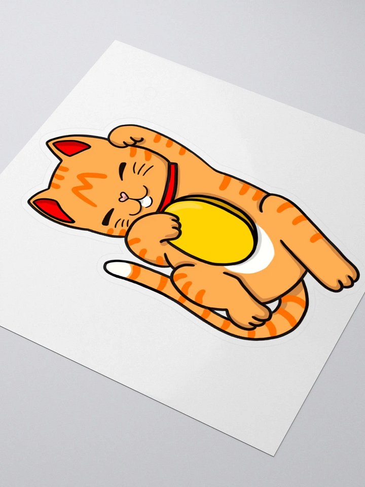 Lucky Moosey Slap Sticker product image (1)