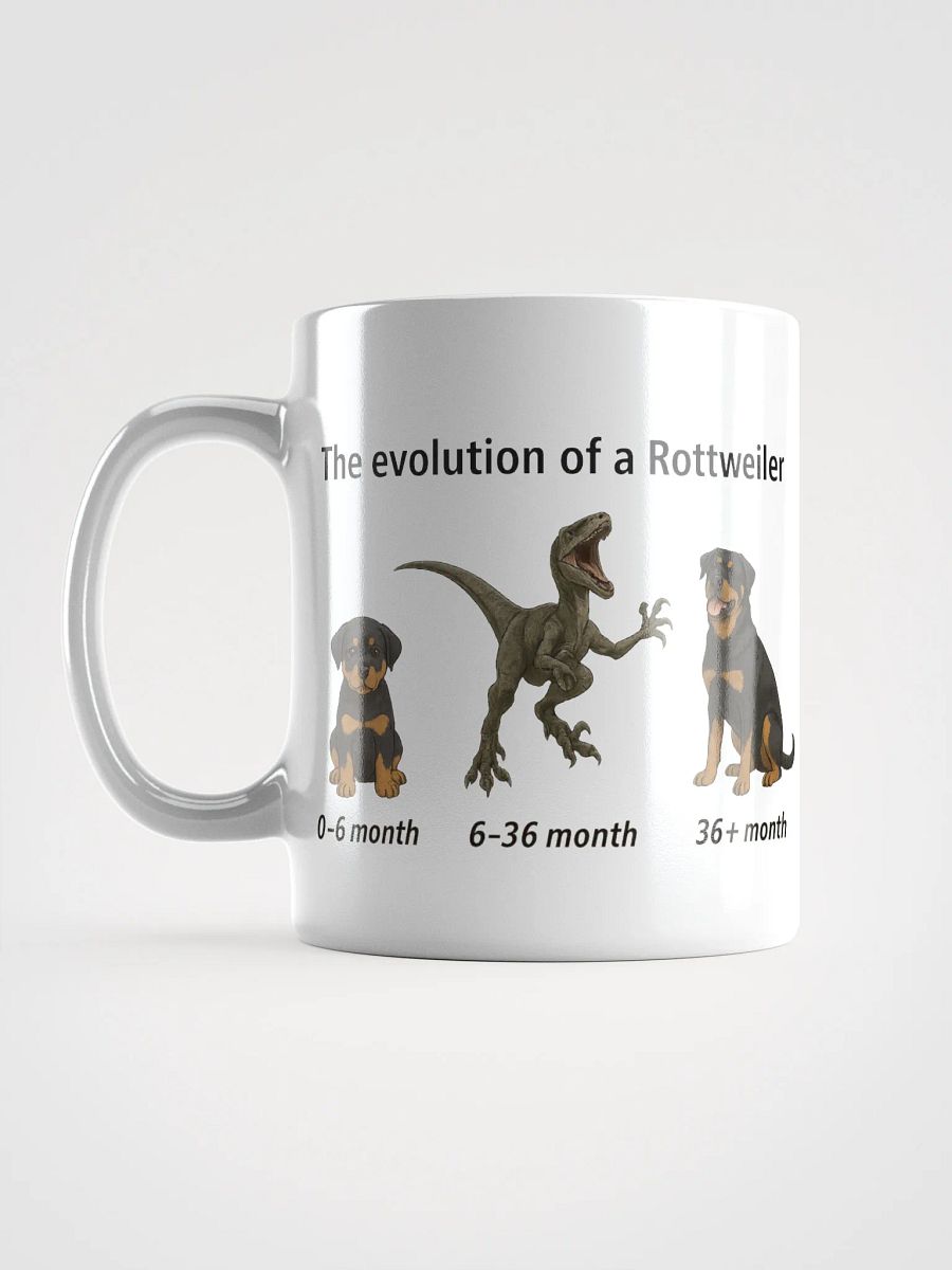 The Evolution of a Rottweiler - Mug product image (11)
