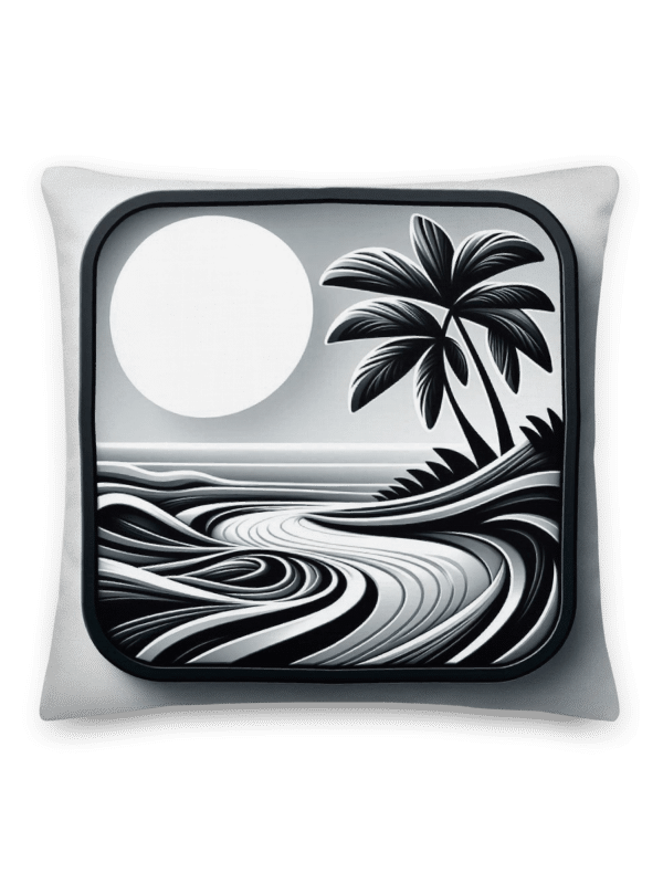 Tropical Dreams All-Over Print Pillow | AI Design product image (8)