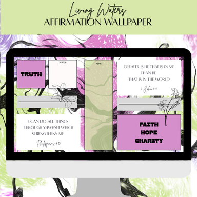 Living Waters Affirmation Wallpaper v2 product image (3)