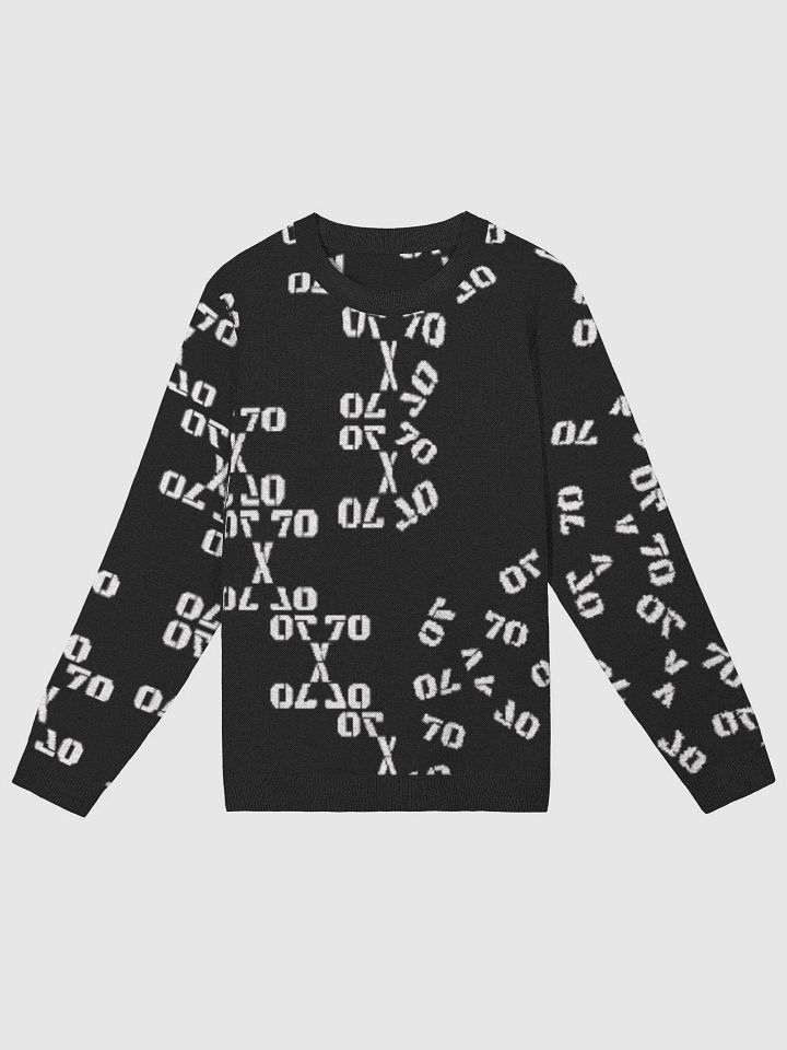 The Lives On HIGH | 777 | UNISEX Knitted Crewneck Sweater | 004 product image (1)