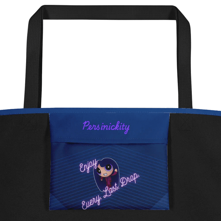 Pizza Love Tote Bag - Blue product image (2)