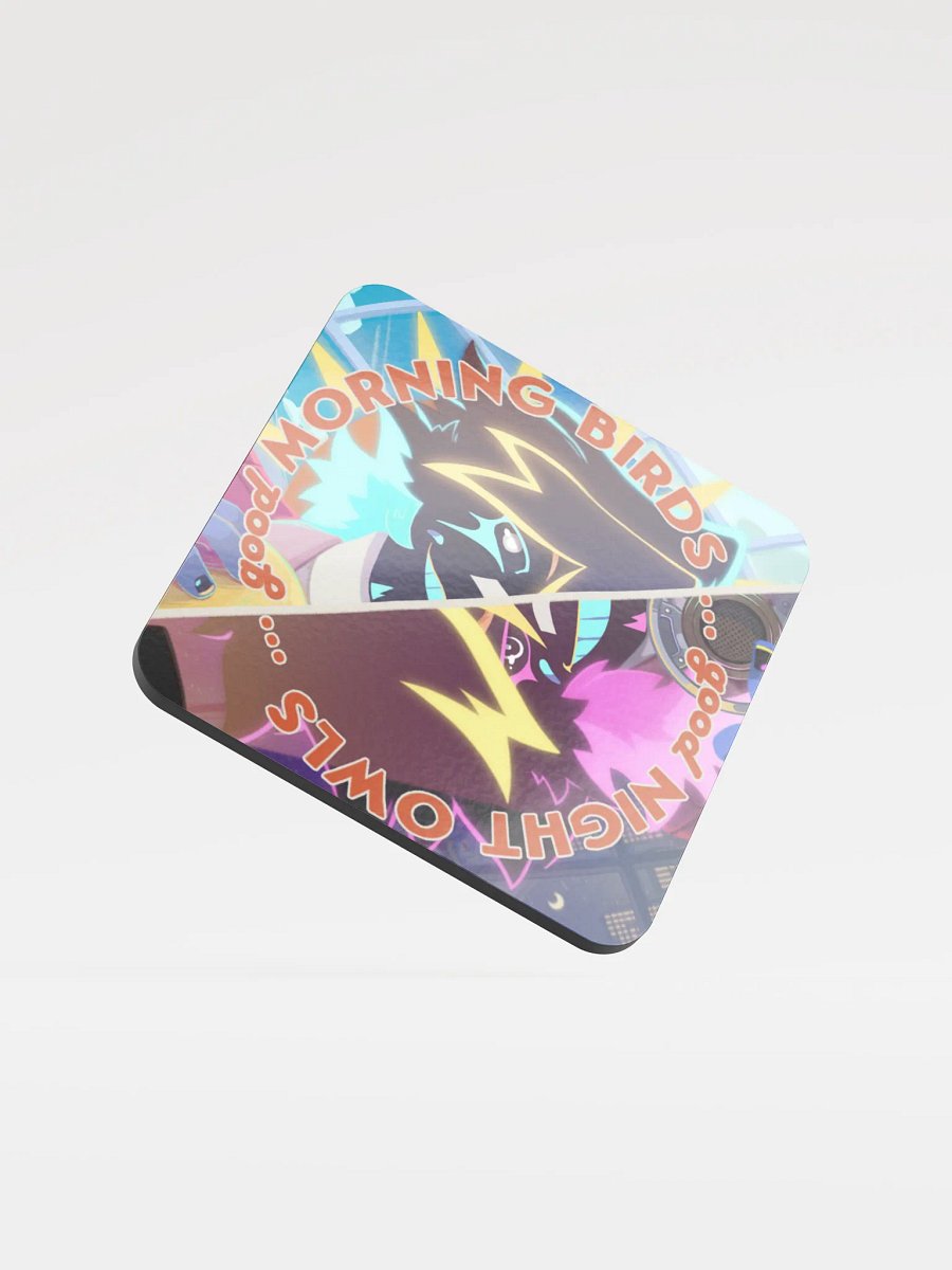 Morning Bird & Night Owl Coaster product image (1)