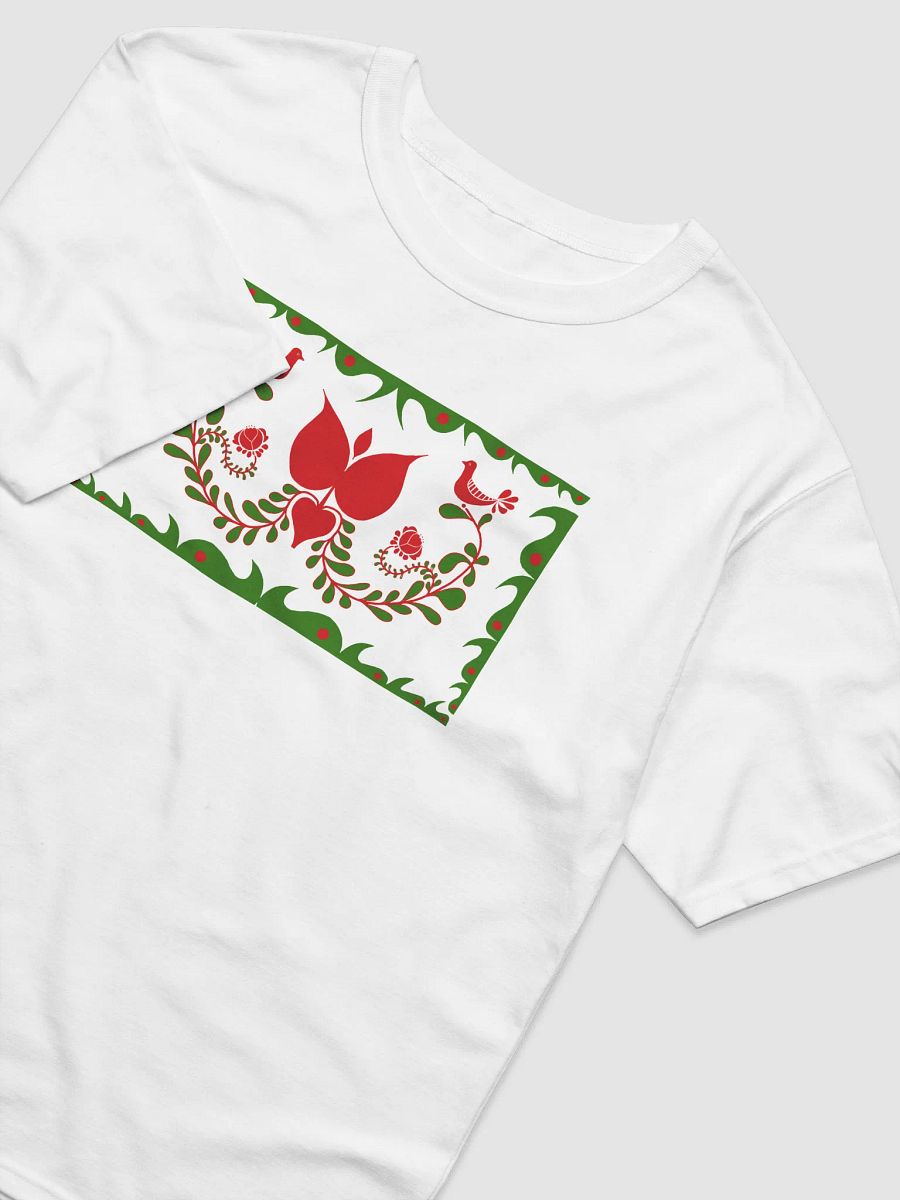 Hungarian Traditions Red Floral T-Shirt product image (4)