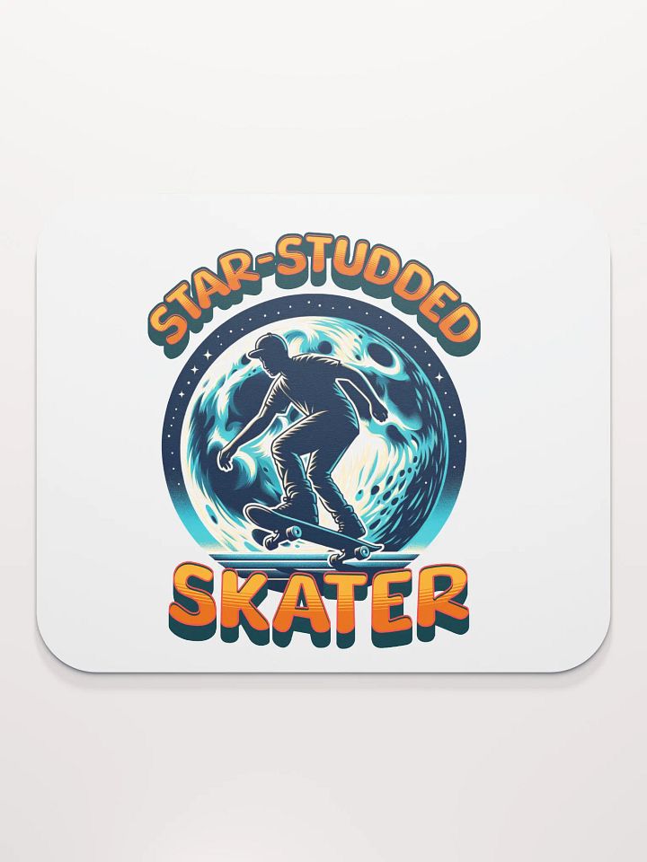 Star-Studded Skater Mouse Pad product image (2)