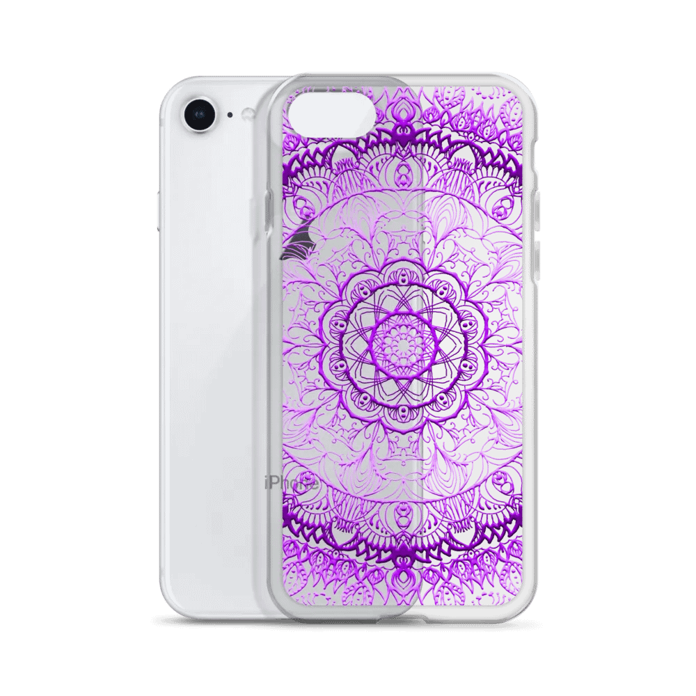 Purple Mandala iPhone® Case product image (3)