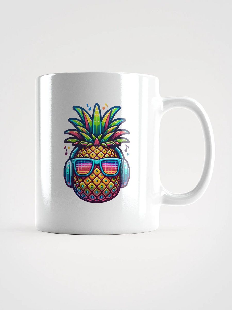 Raver Pineapple with Headphones Mug product image (1)