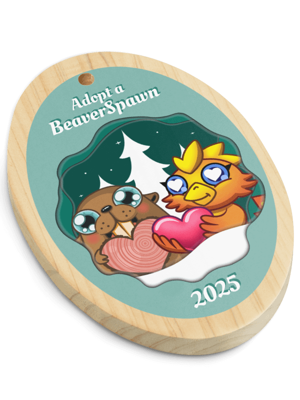 Adopt a BeaverSpawո Ornament 2025 product image (4)