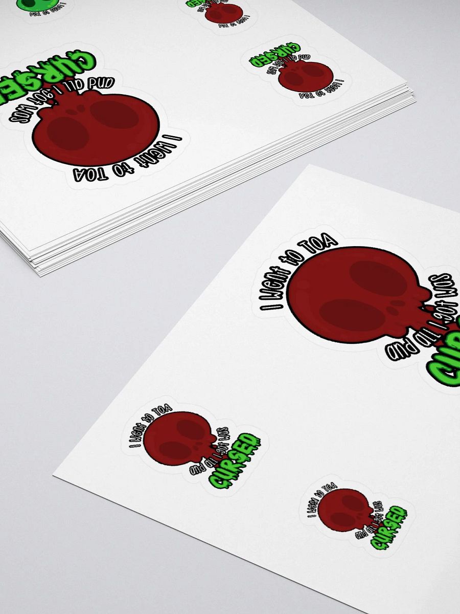 All I Got Was Cursed - Death Knight - Sticker Sheet product image (11)