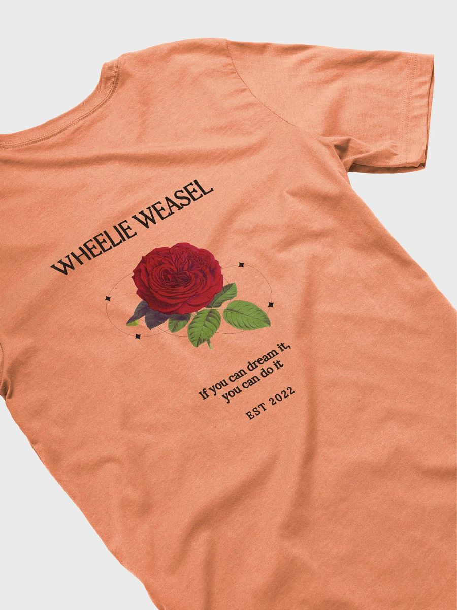 Red Rose Wheelie Weasel T-Shirt product image (5)