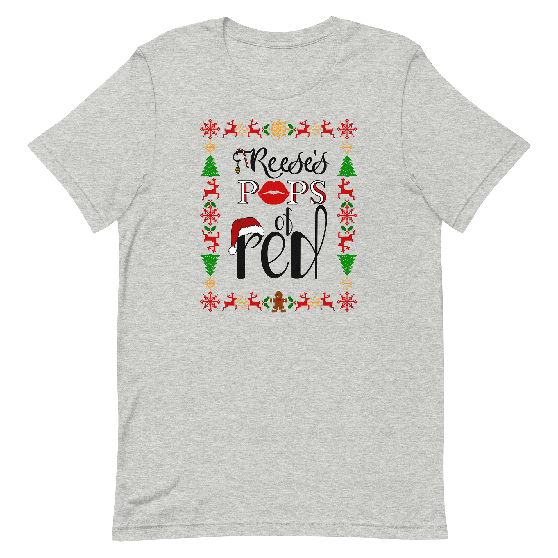 Pop of Red Christmas T-shirt product image (19)