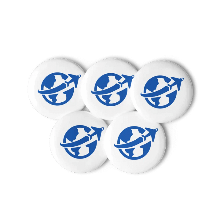 BehindTheSkies Globe Pin Set product image (1)