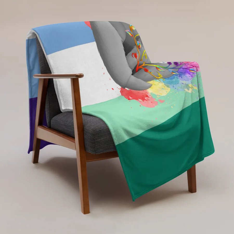 Gay Pride Fox Blanket (2023) product image (3)