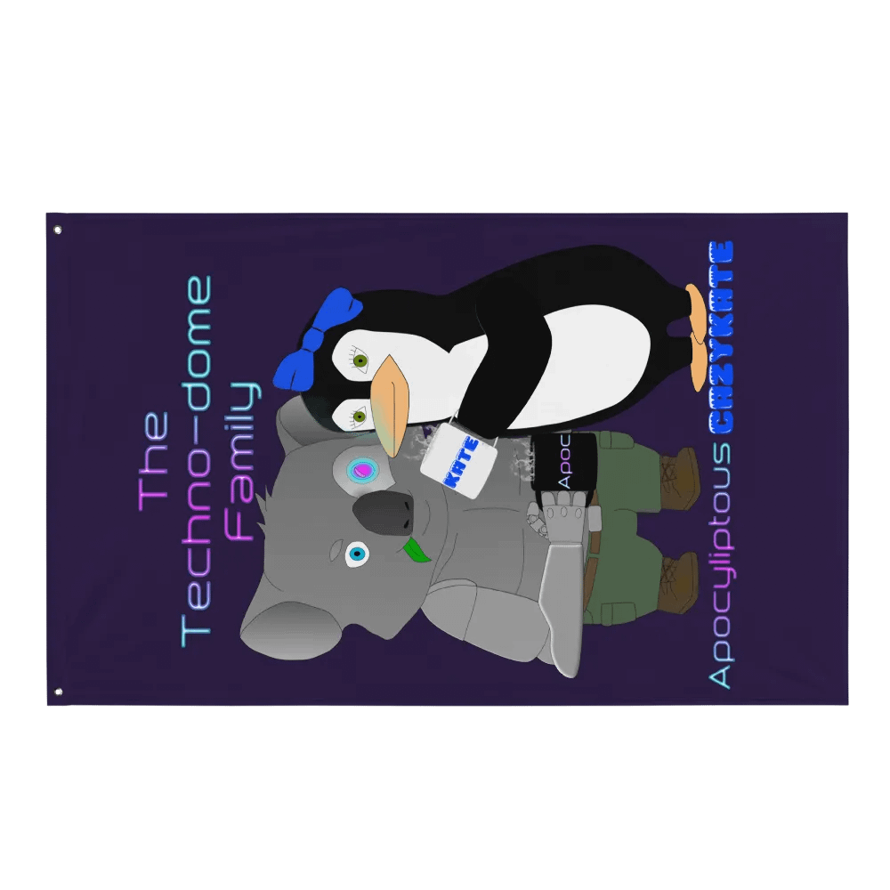 TTDF Vertical Flag product image (1)