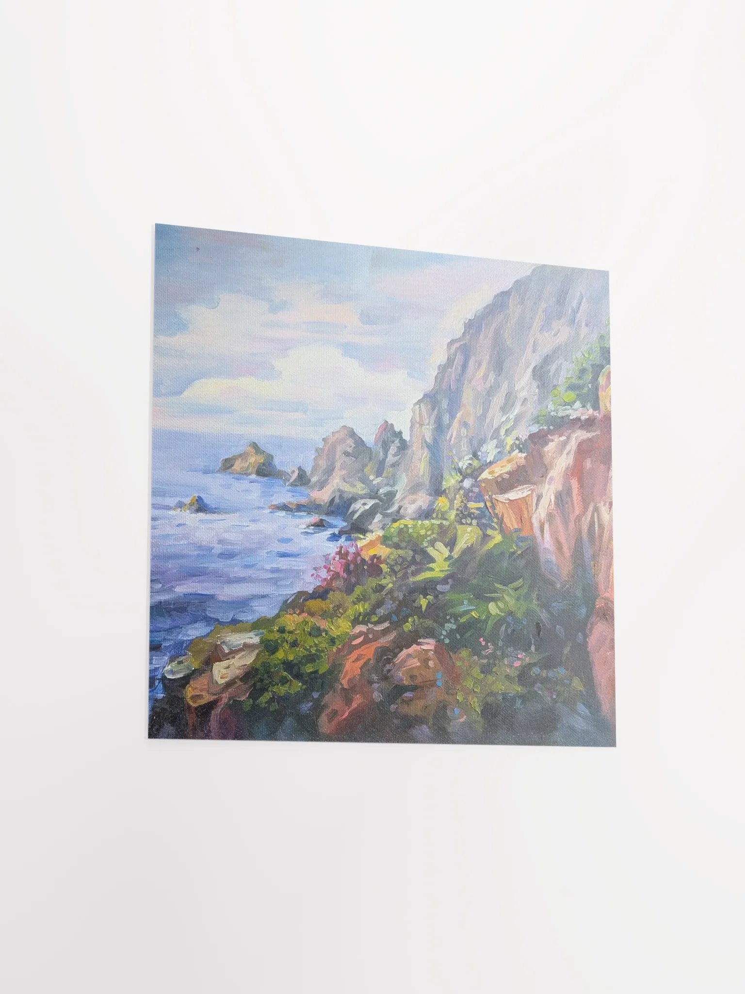 Clif and the Sea-Oil Painting Paper Poster product image (3)