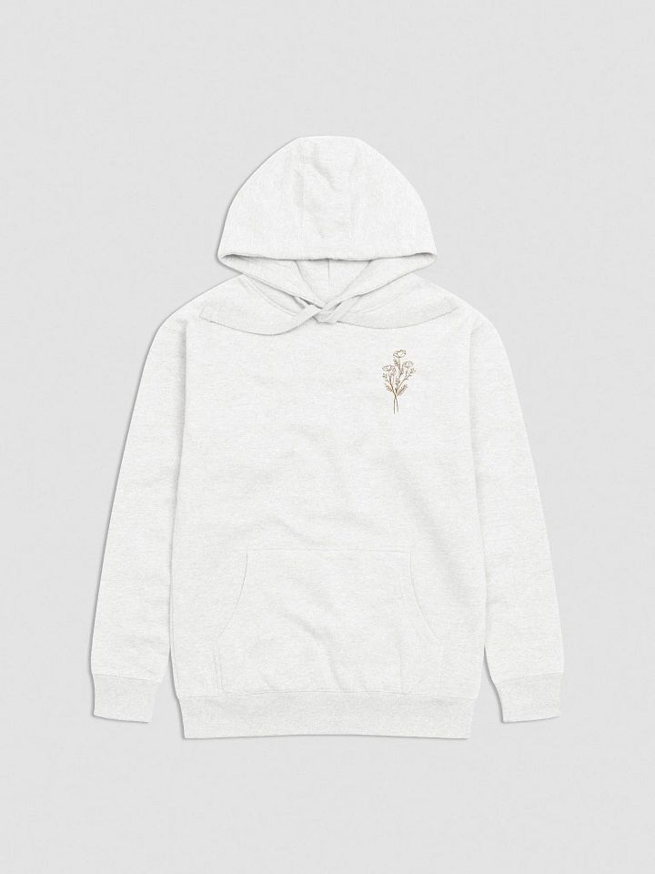 Gold Flower Bunch Embroidered Hoodie product image (5)