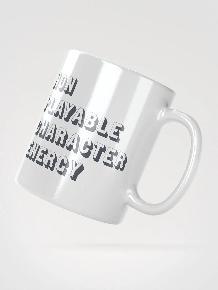 OkayishAF NPC Energy 20oz Mug White product image (2)