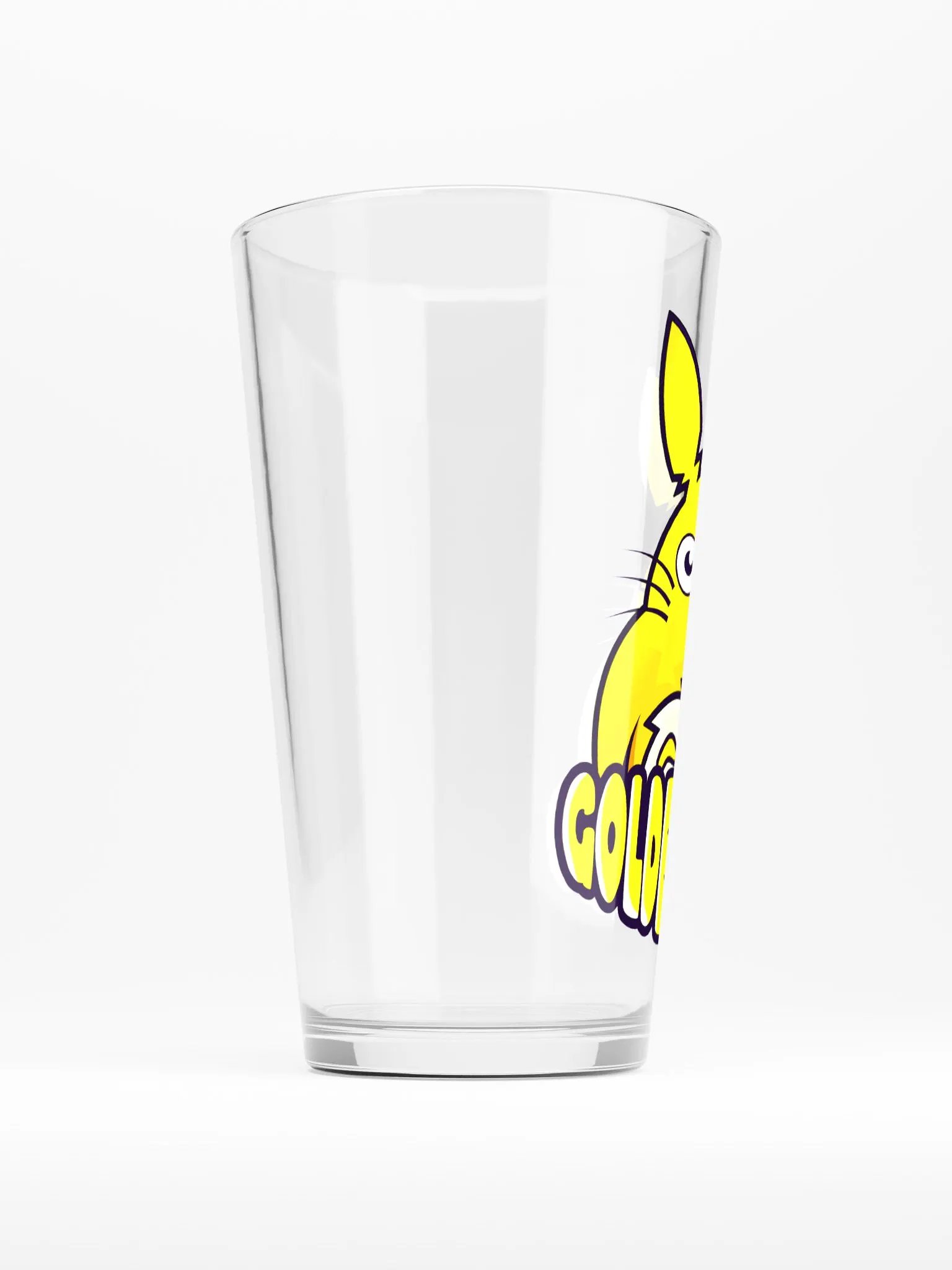 GoldenTotoro Logo Pint Glass (Center Only) product image (2)