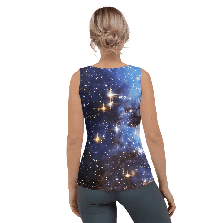 Blue Galaxy Tank Top product image (2)
