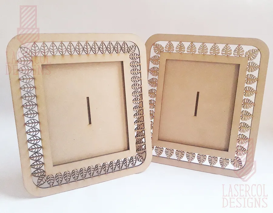 Photo frame (Two Styles) Set 4 - Laser Cut Files product image (2)