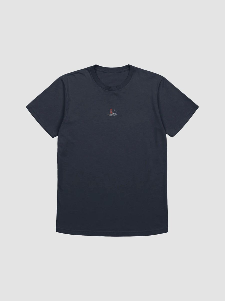 Sørfiske T-Skjorte Navy Blå - Liten Logo Senter product image (1)