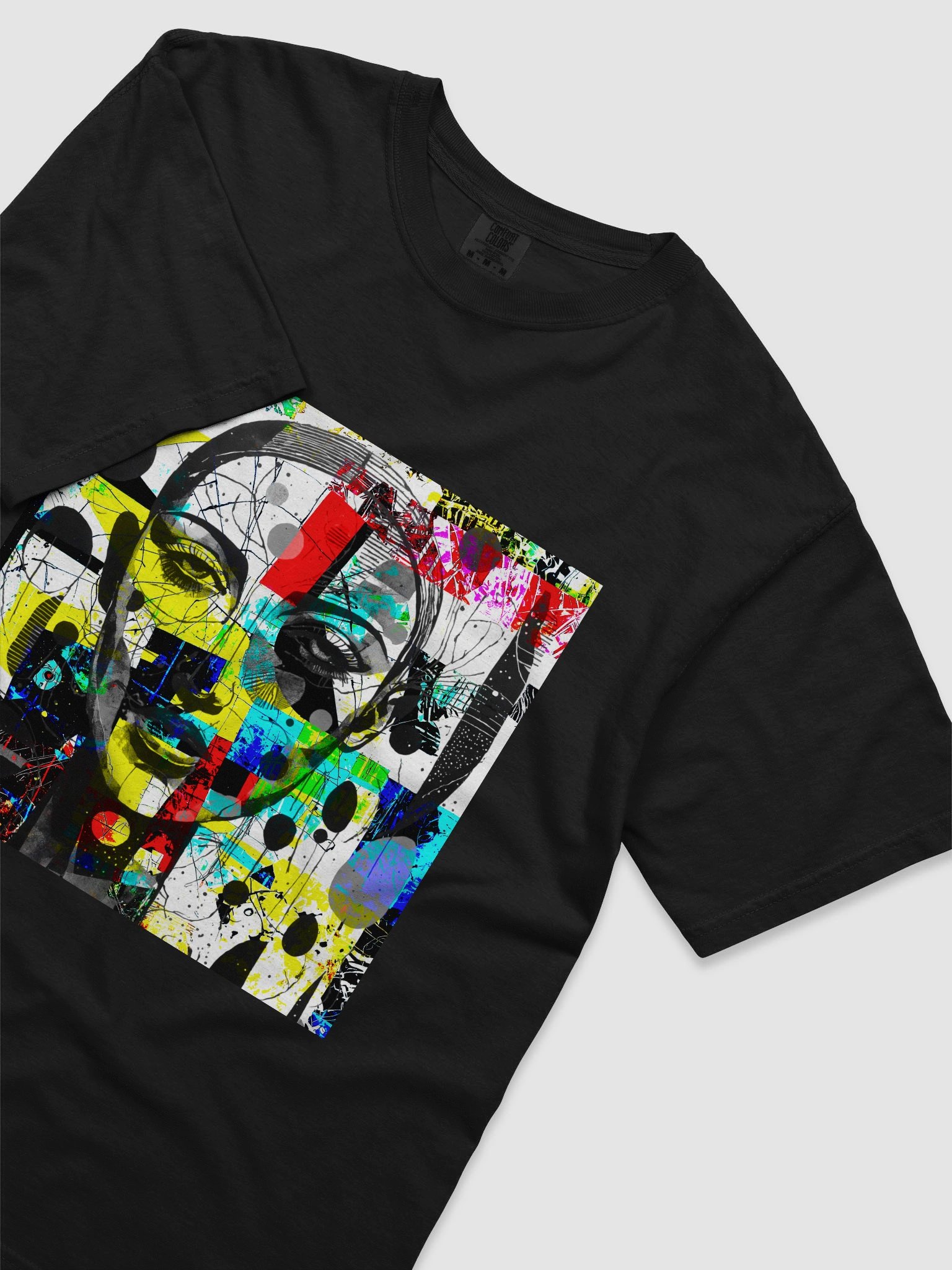 Geometric Fusion Abstract T-Shirt product image (70)