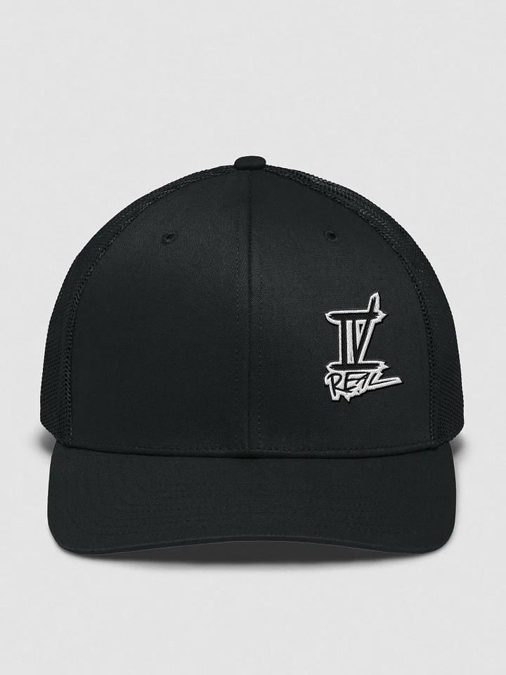 IVREAL Trucker Hat Black Embroidered Logo product image (3)