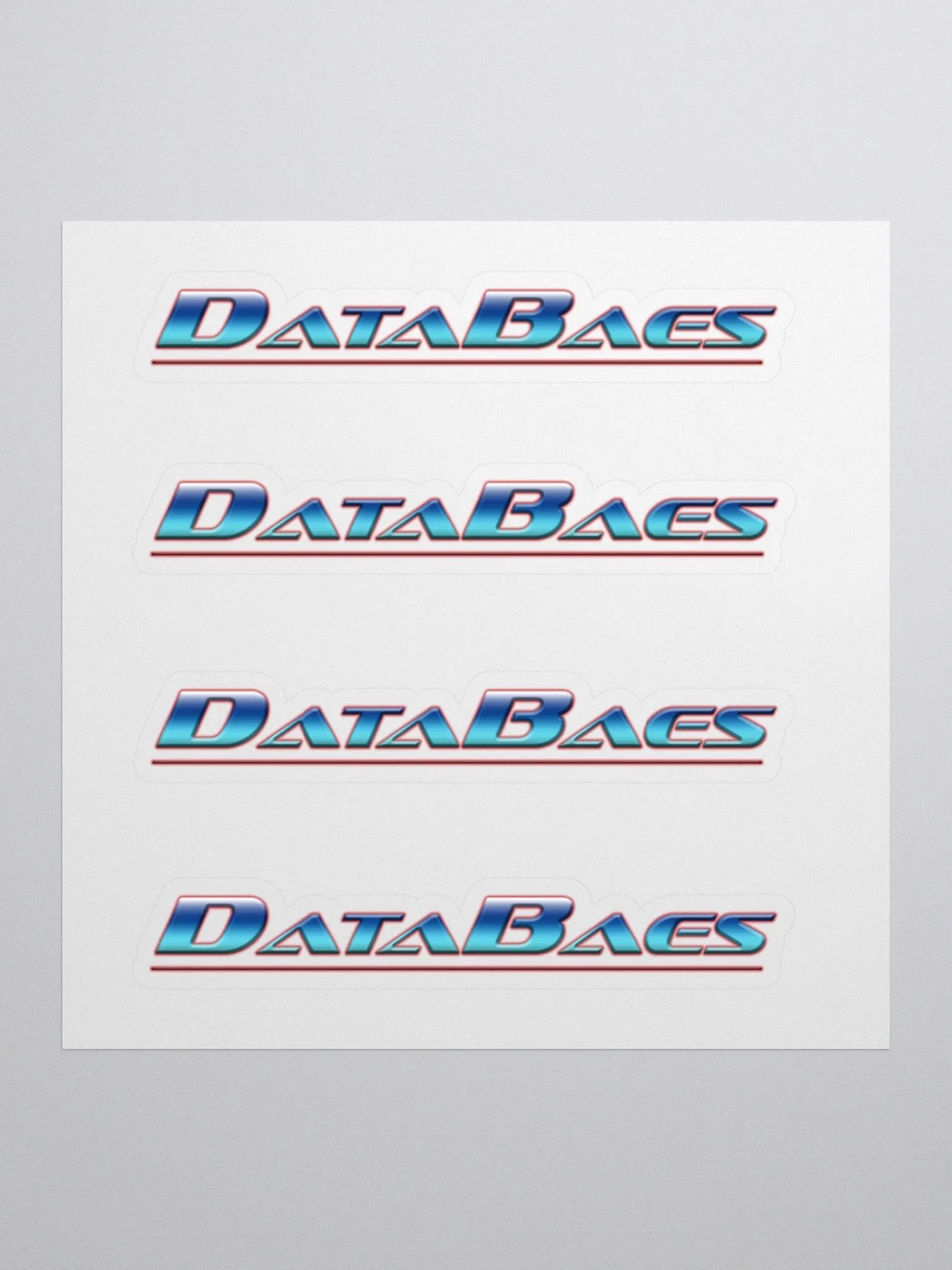 DataBaes Logo Sticker product image (1)