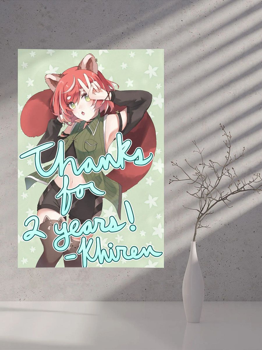 Khiren - 2 Year Anniversary Poster (Signed) product image (7)