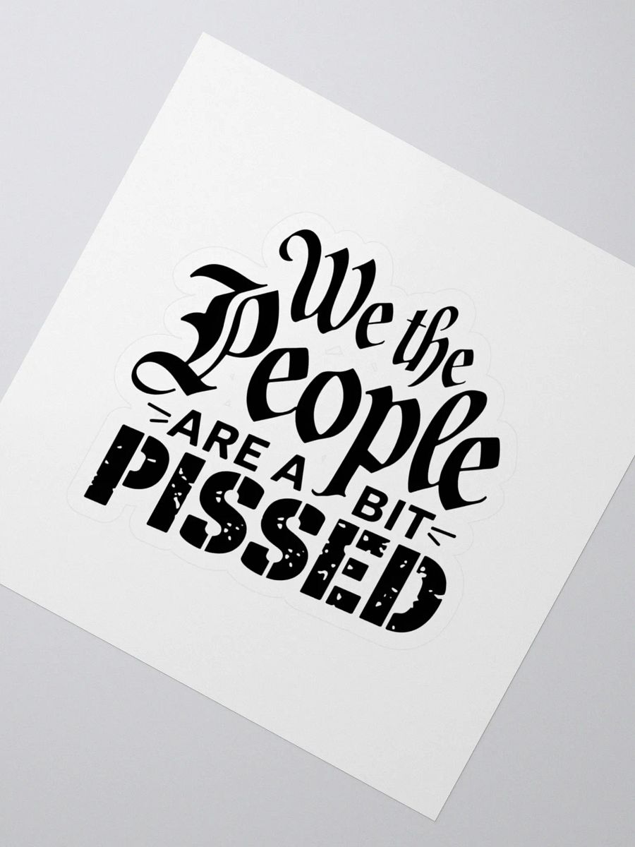 We the People - Kiss Cut Stickers product image (2)