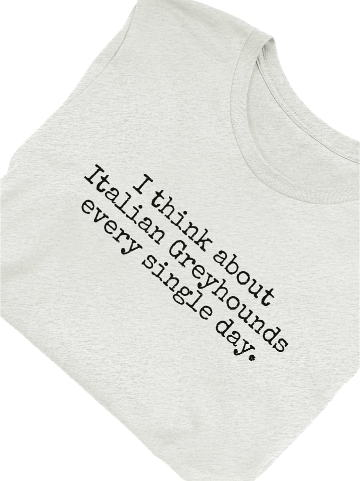 I Think About Italian Greyhounds Every Single Day T-Shirt product image (1)