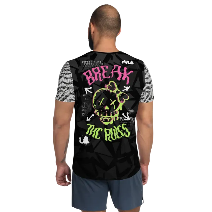 Break the rules | Men´s Athletic T-Shirt product image (1)