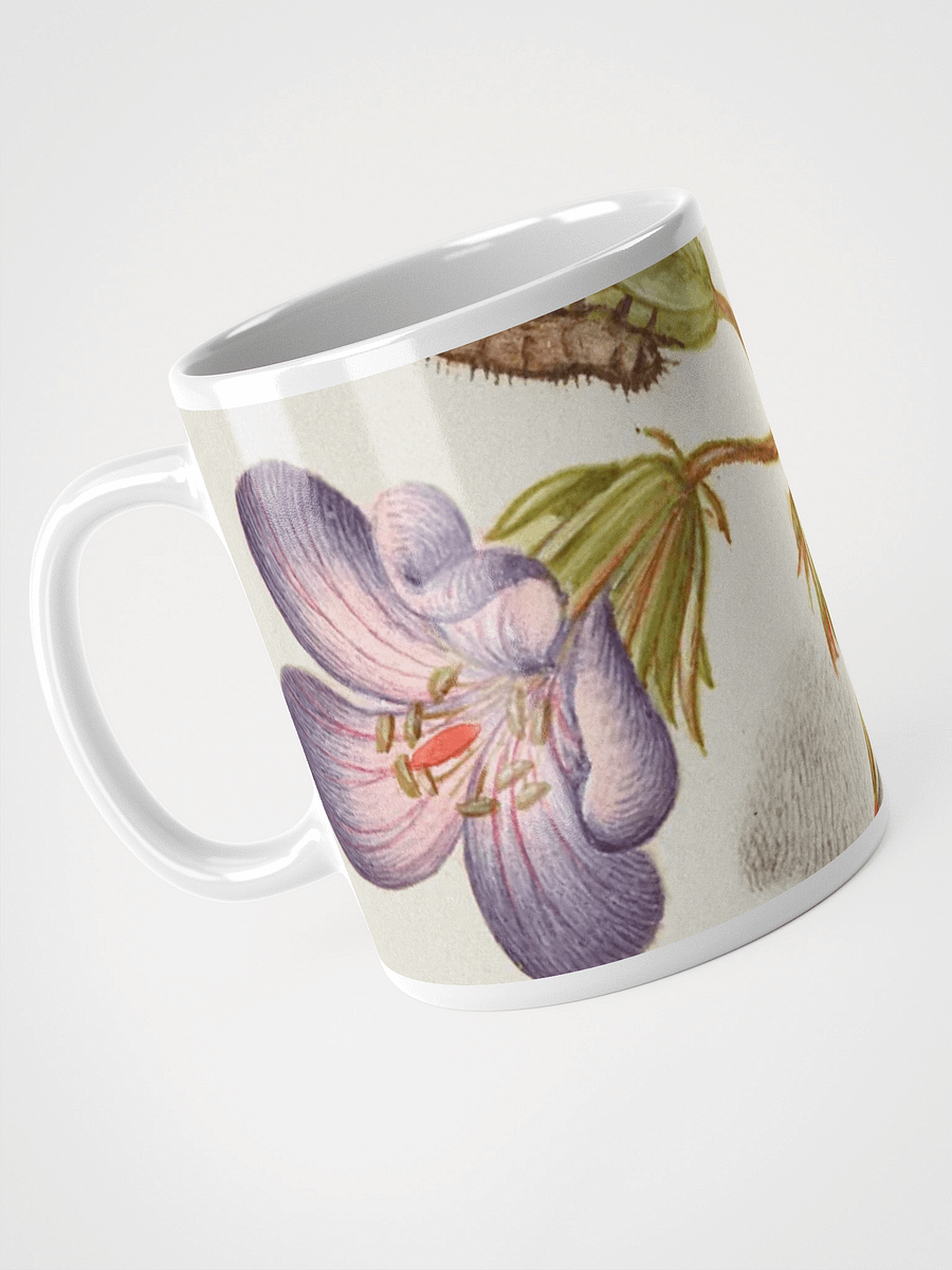 Illuminated Manuscript Inspired White Glossy Mug product image (3)