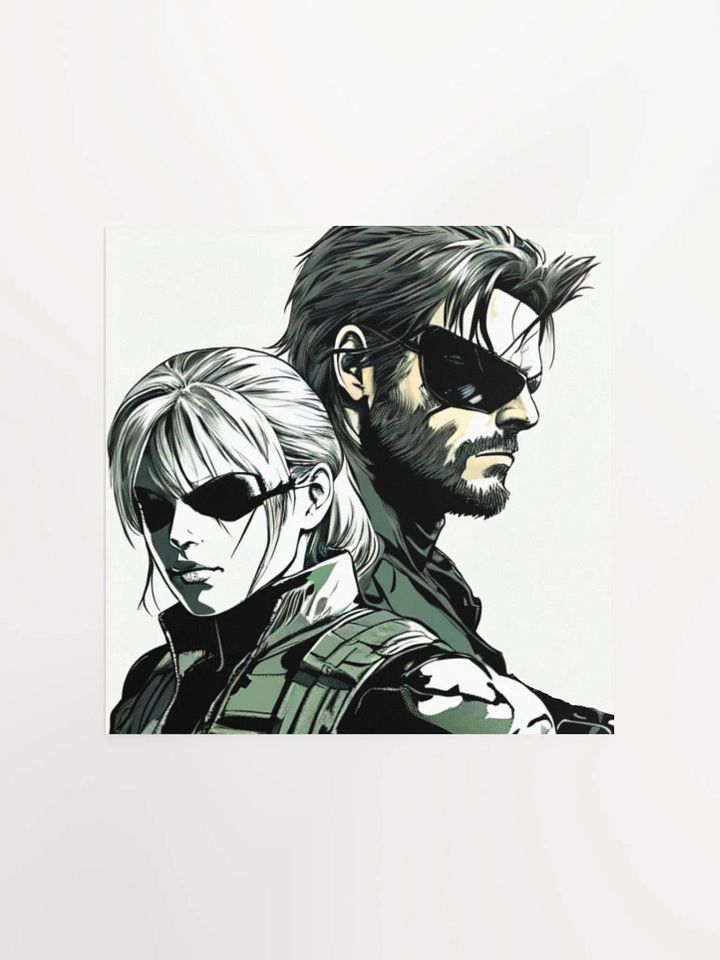 Contrast Tactical Matte Poster product image (2)