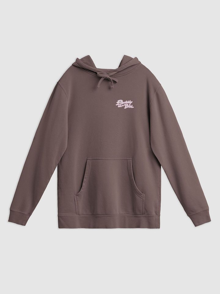 *not* mentally linear (sm. lined design, #E1B9CE) printed pigment hoodie product image (31)