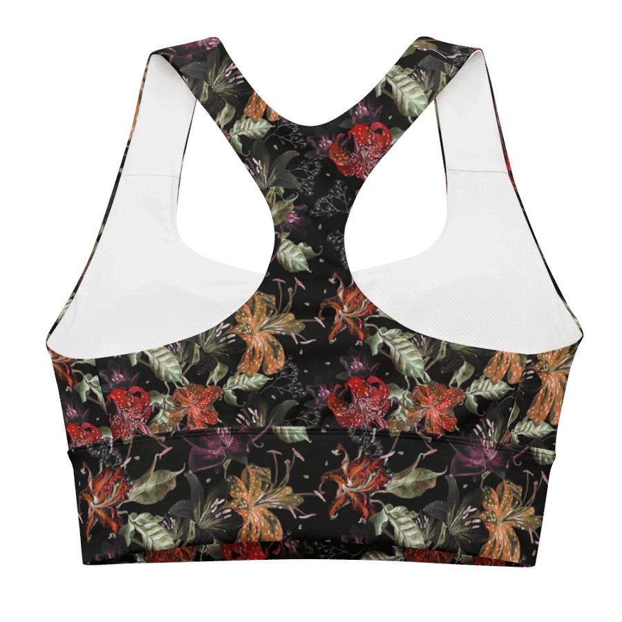 Starry Night | Recycled Longline Sports Bra product image (6)