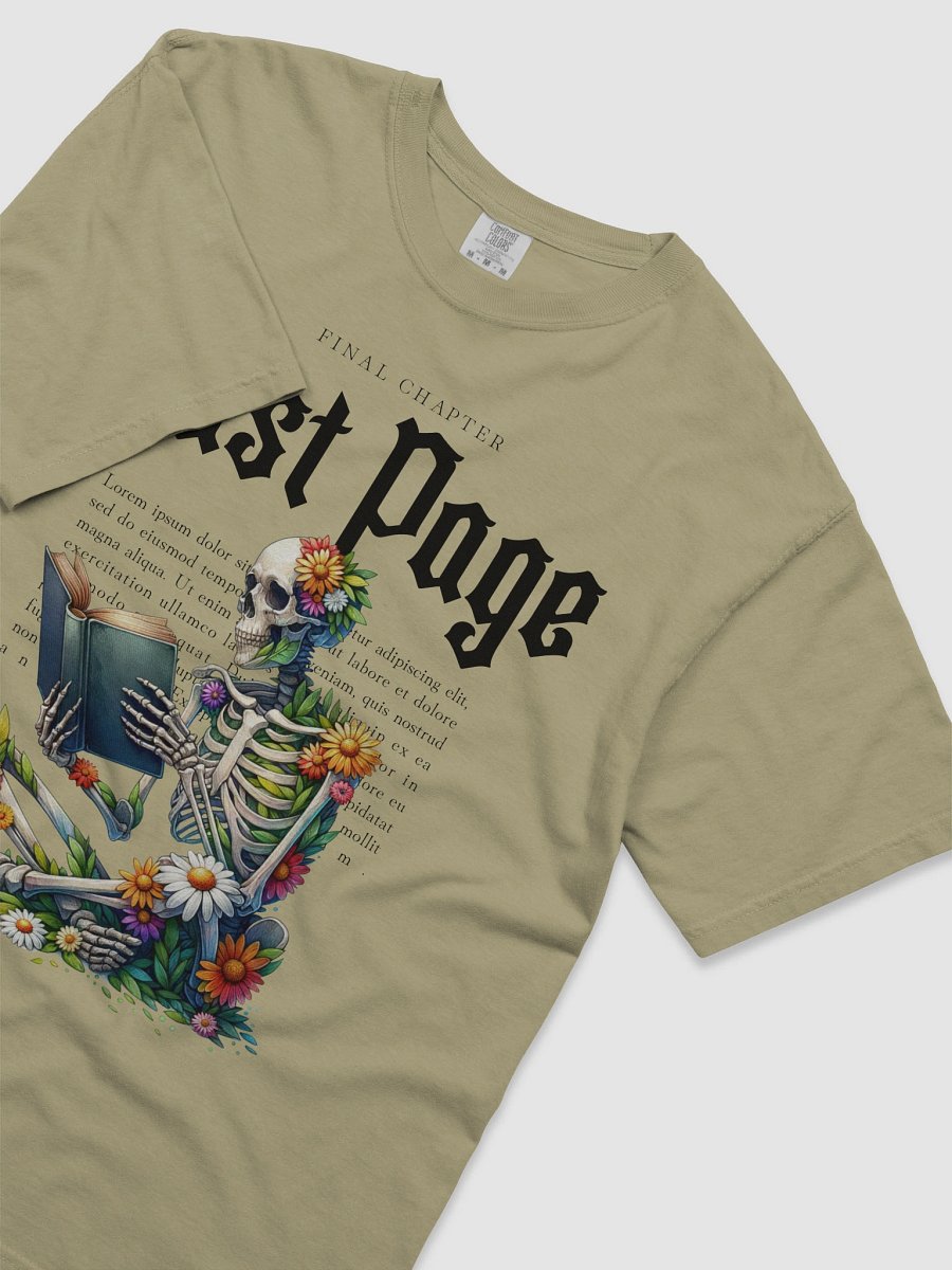 Floral Skeleton Reading T-Shirt product image (27)