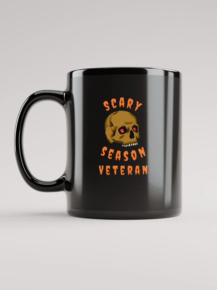 Scary Season Veteran Black Mug product image (6)