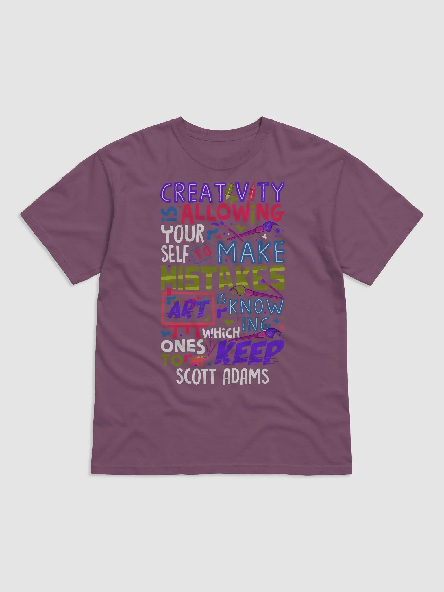 CREATIVITY IS ALLOWING YOURSELF MAKE MISTAKES product image (11)