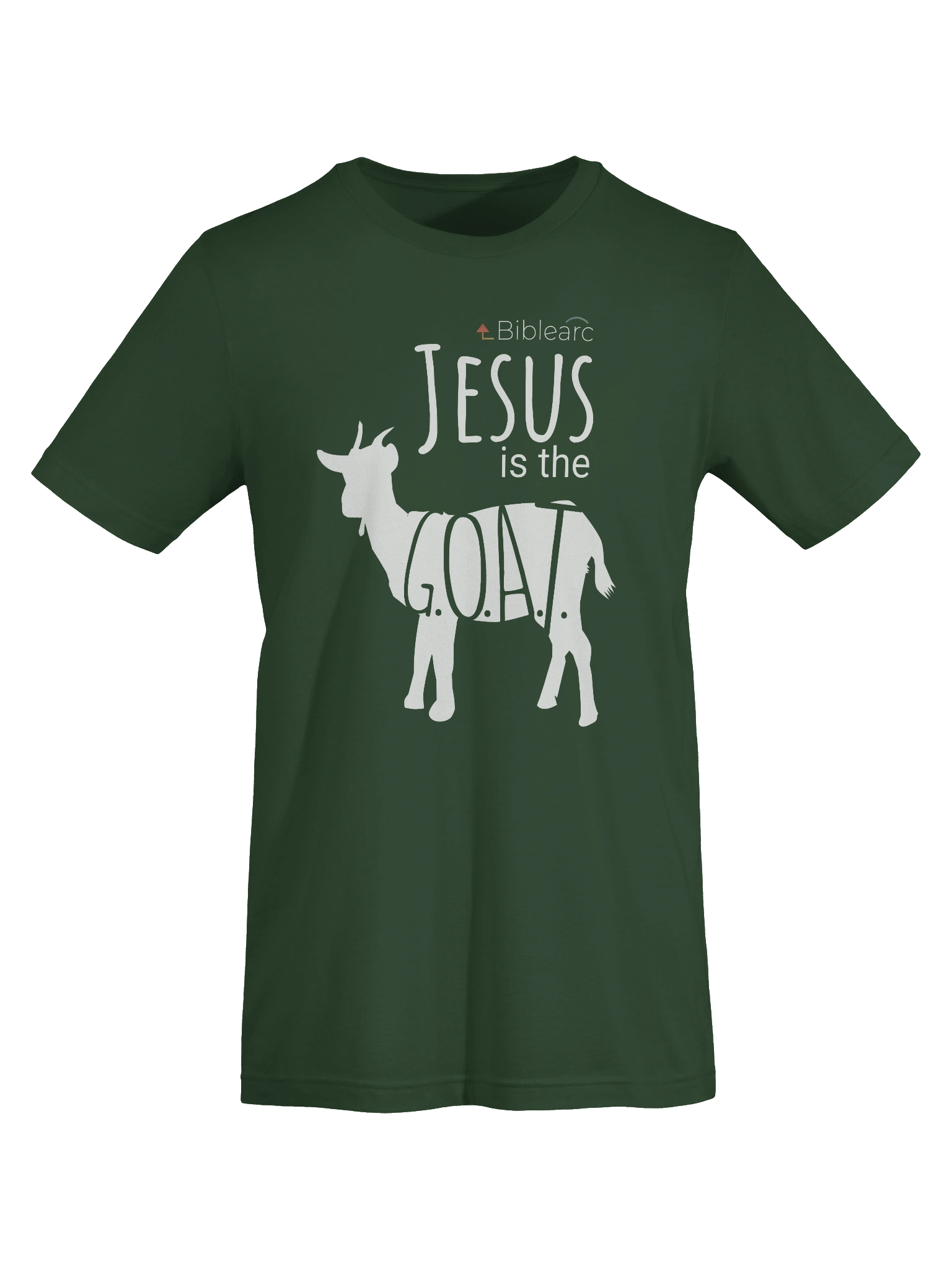 Jesus is the G.O.A.T. T-Shirt (Dark Colors) product image (7)