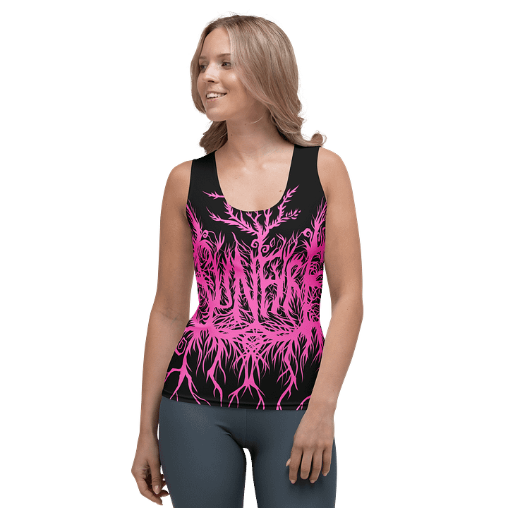 Sunfyre Pink Metal Logo All Over Tank product image (1)